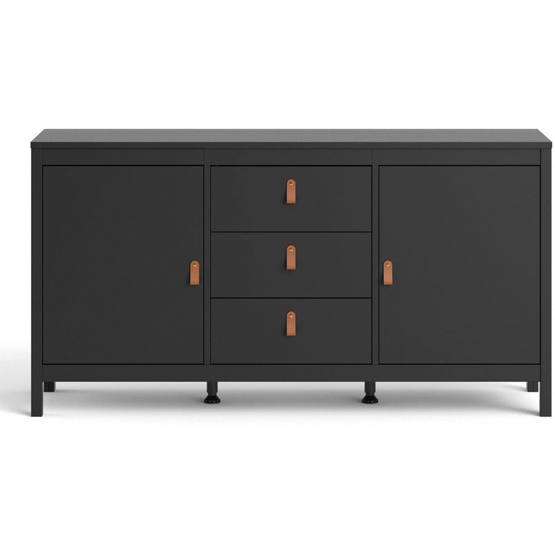 Benjamin Black Sideboard 2 Doors + 3 Drawer