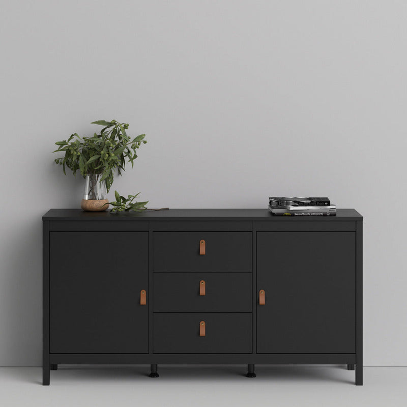 Benjamin Black Sideboard 2 Doors + 3 Drawer