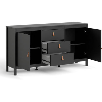 Benjamin Black Sideboard 2 Doors + 3 Drawer