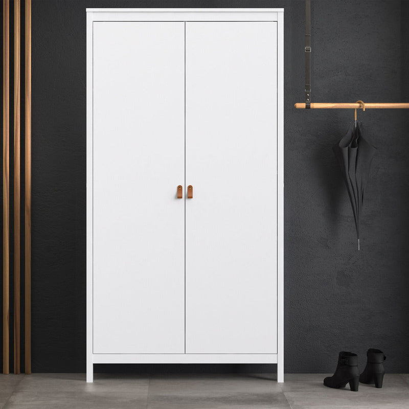 Benjamin White Wardrobe With 2 Doors