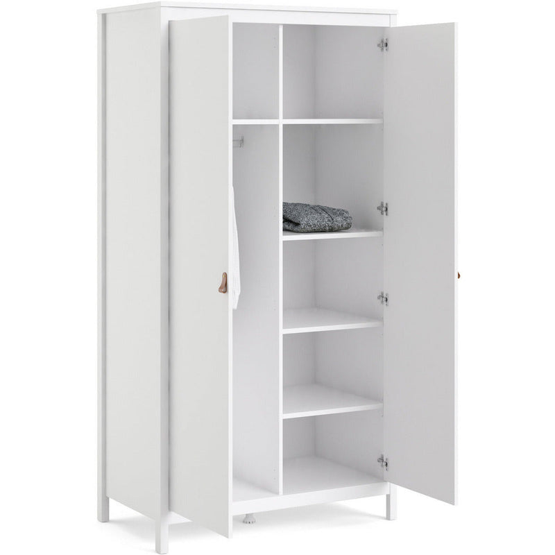 Benjamin White Wardrobe With 2 Doors