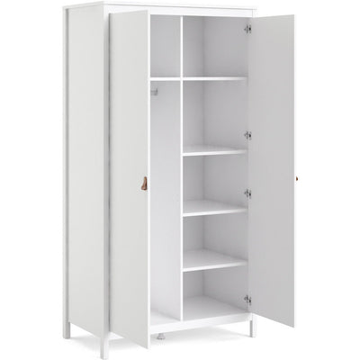 Benjamin White Wardrobe With 2 Doors