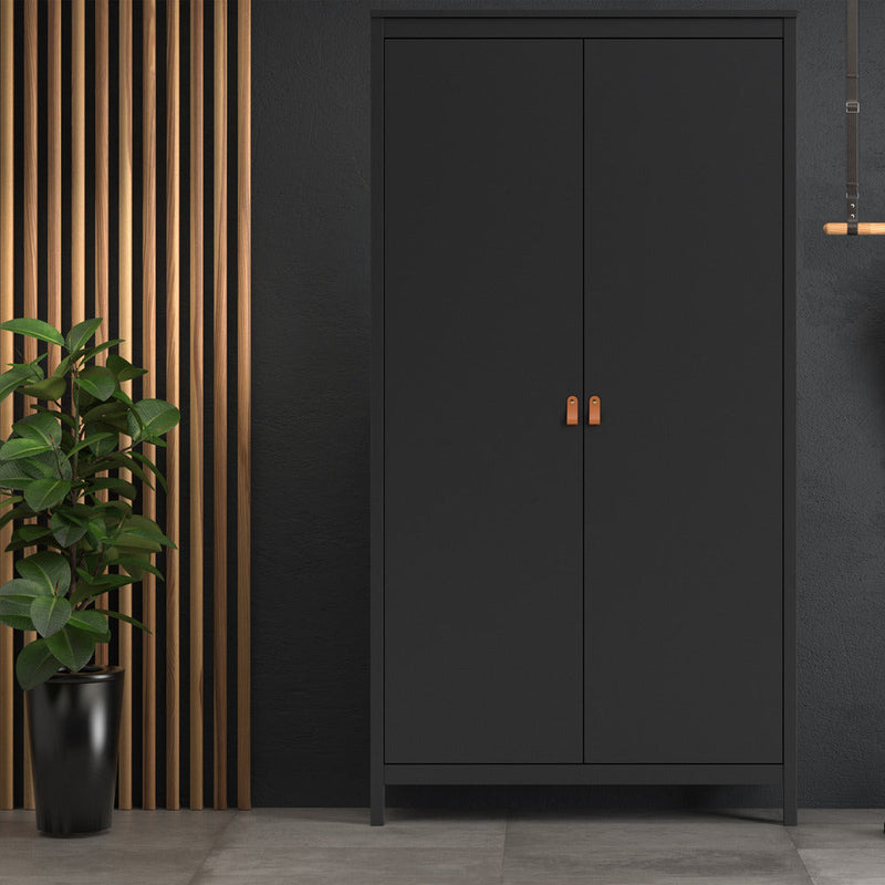 Benjamin Black Wardrobe With 2 Doors