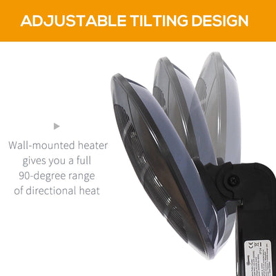 Wall Mount Electric Infrared Patio Heater