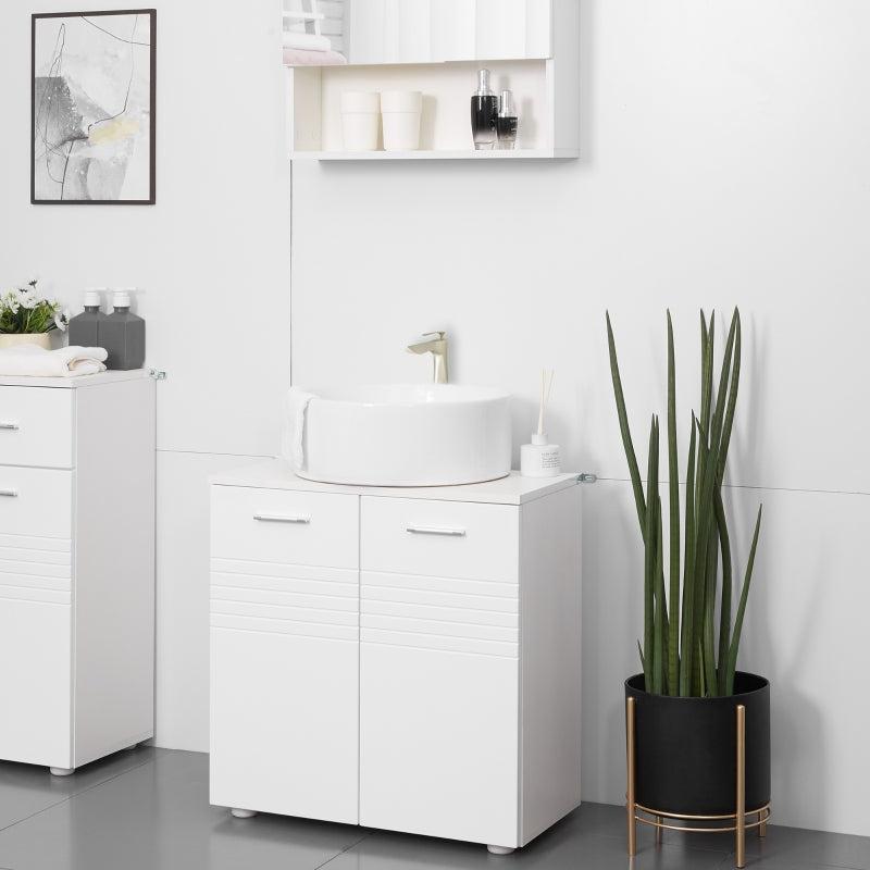 Under Sink Cabinet, White