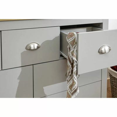 Lancaster Merchants Chest Grey