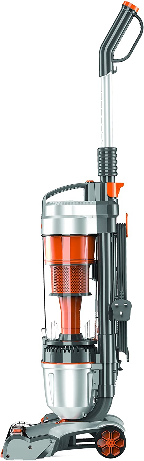 Vax Air Stretch Upright Vacuum Cleaner | Over 17m Reach | Powerful, Multi-cyclonic, with No Loss of Suction | Lightweight - U85-AS-Be [Energy Class A]