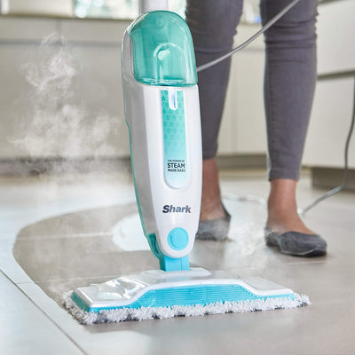 Shark Steam Mop [S1000UK] Pocket Mop, White & Green