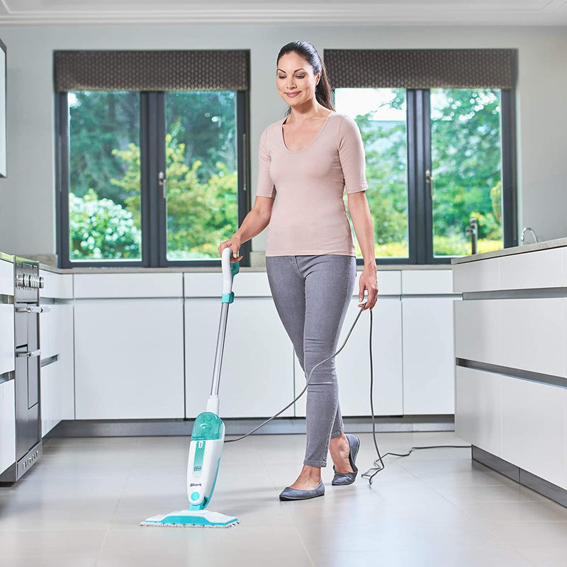 Shark Steam Mop [S1000UK] Pocket Mop, White & Green