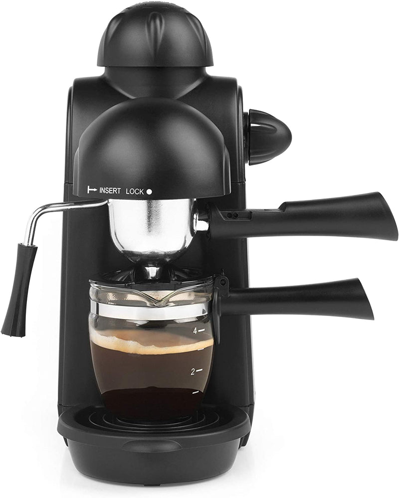 Salter EK3131 Espressimo Barista Style Coffee Maker with 240 ml Tempered Glass Cup