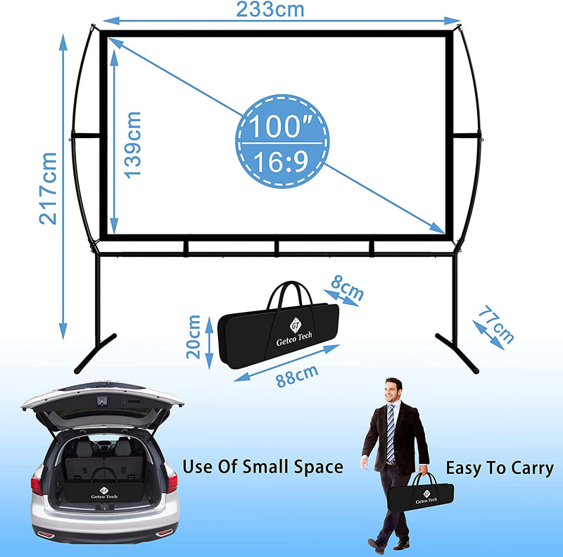 Screen Home Cinema 233X139Cm (100 &