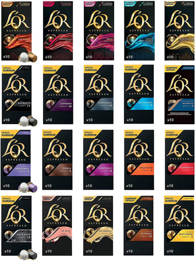 L'OR Expresso & Origins Nespresso Compatible Coffee Pods