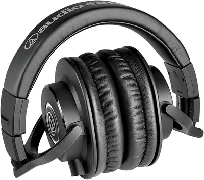 Audio-Technica M40x Professional Studio Headphones for studio recording, creators, DJs, podcasts and everyday listening