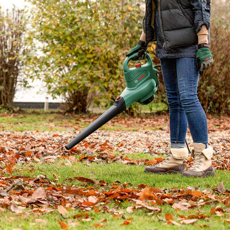 Bosch 06008B1072 Electric Leaf Blower and Vacuum UniversalGardenTidy (2300 W, collection bag 45L for blowing, vacuuming and shredding leaves)