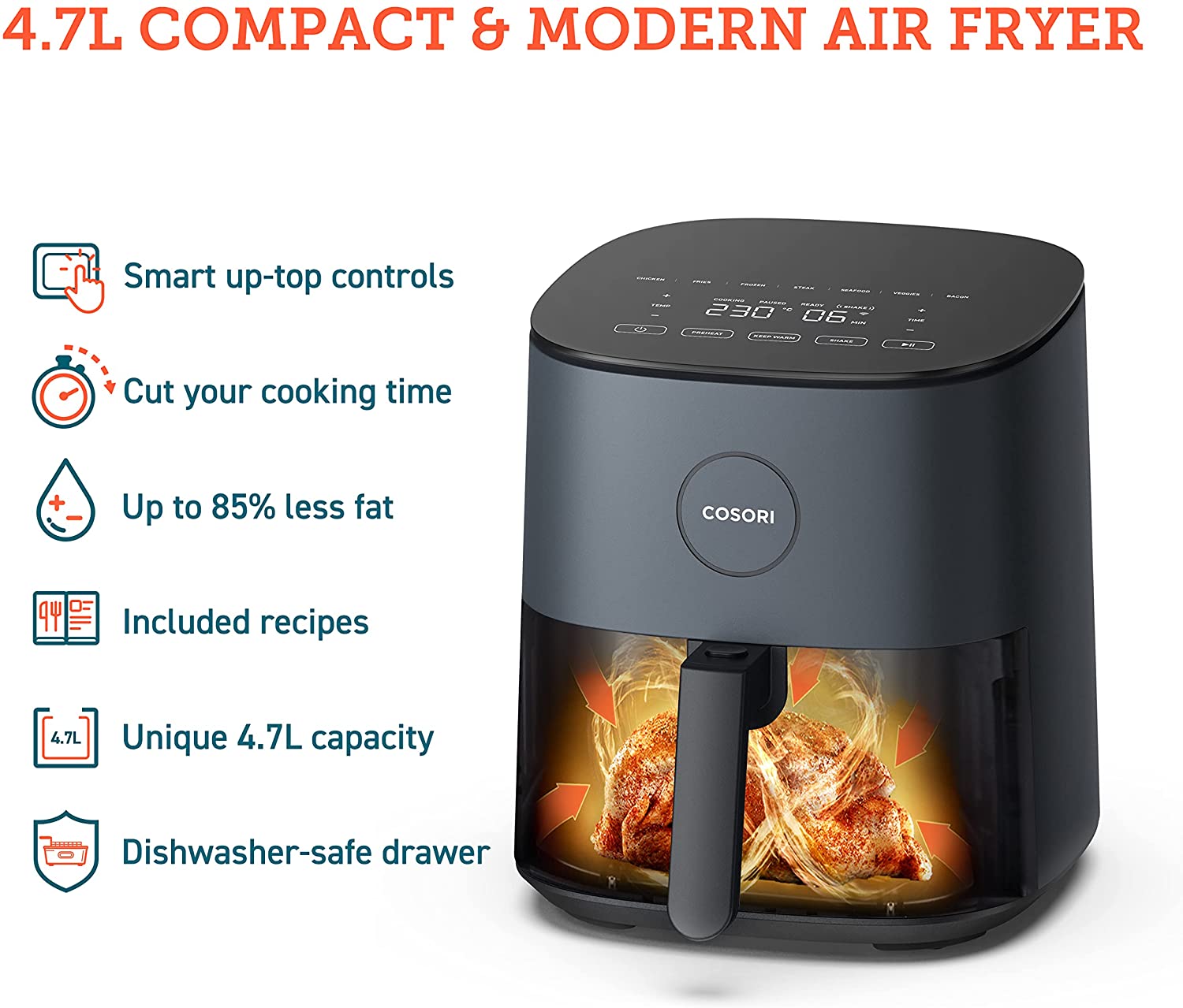 Cosori Pro 4.7L air fryer review - Reviews