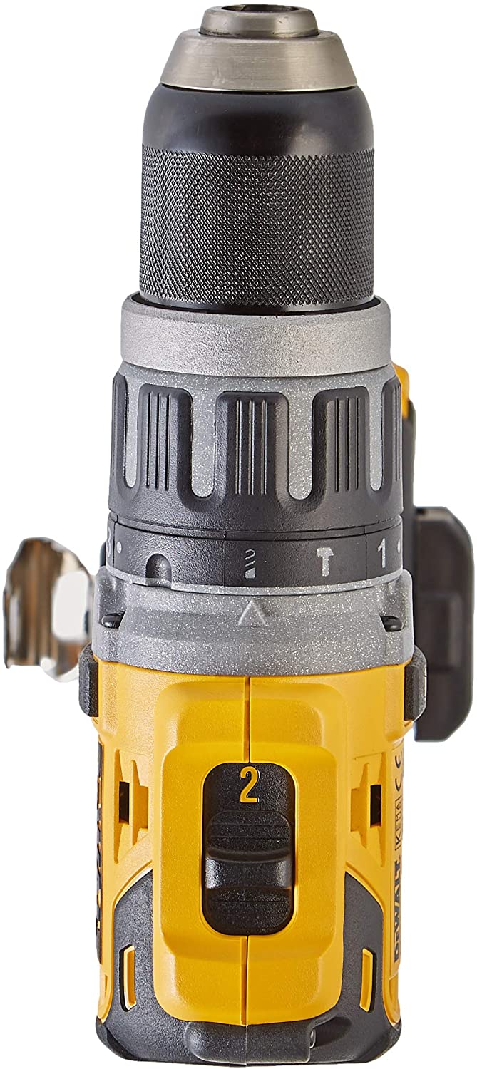 DEWALT DCD796N 18v XR Li-Ion Brushless Compact Combi Hammer, 18 W, 18 V, Yellow/Black