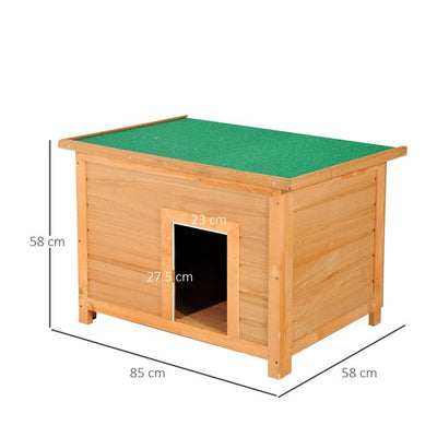 85Wx58Dx58H Cm. Waterproof Elevated Dog Kennel-Wooden