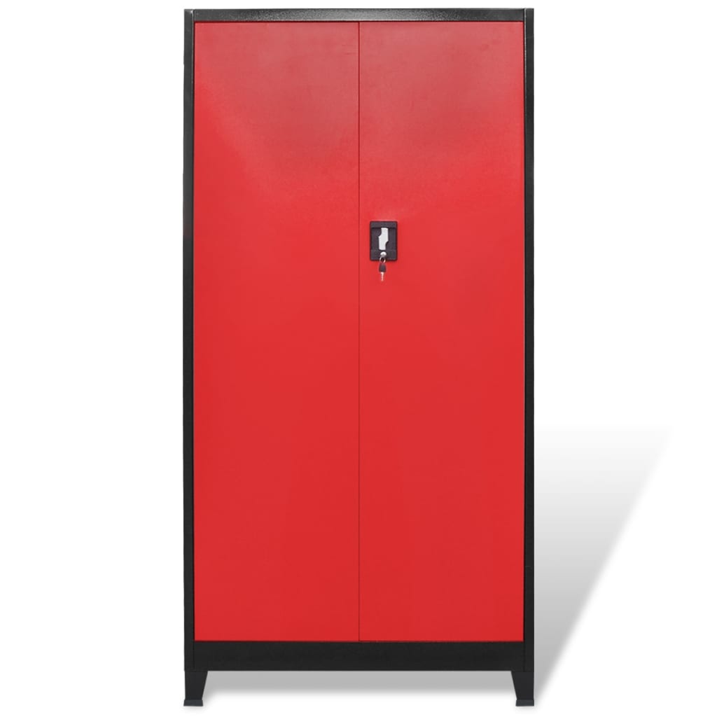 vidaXL Locker Cabinet with 2 Doors Steel Doors 20154(OFS)