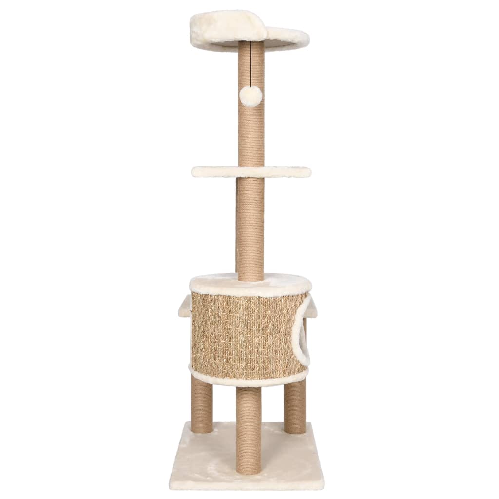 Seagrass cat deals scratching post