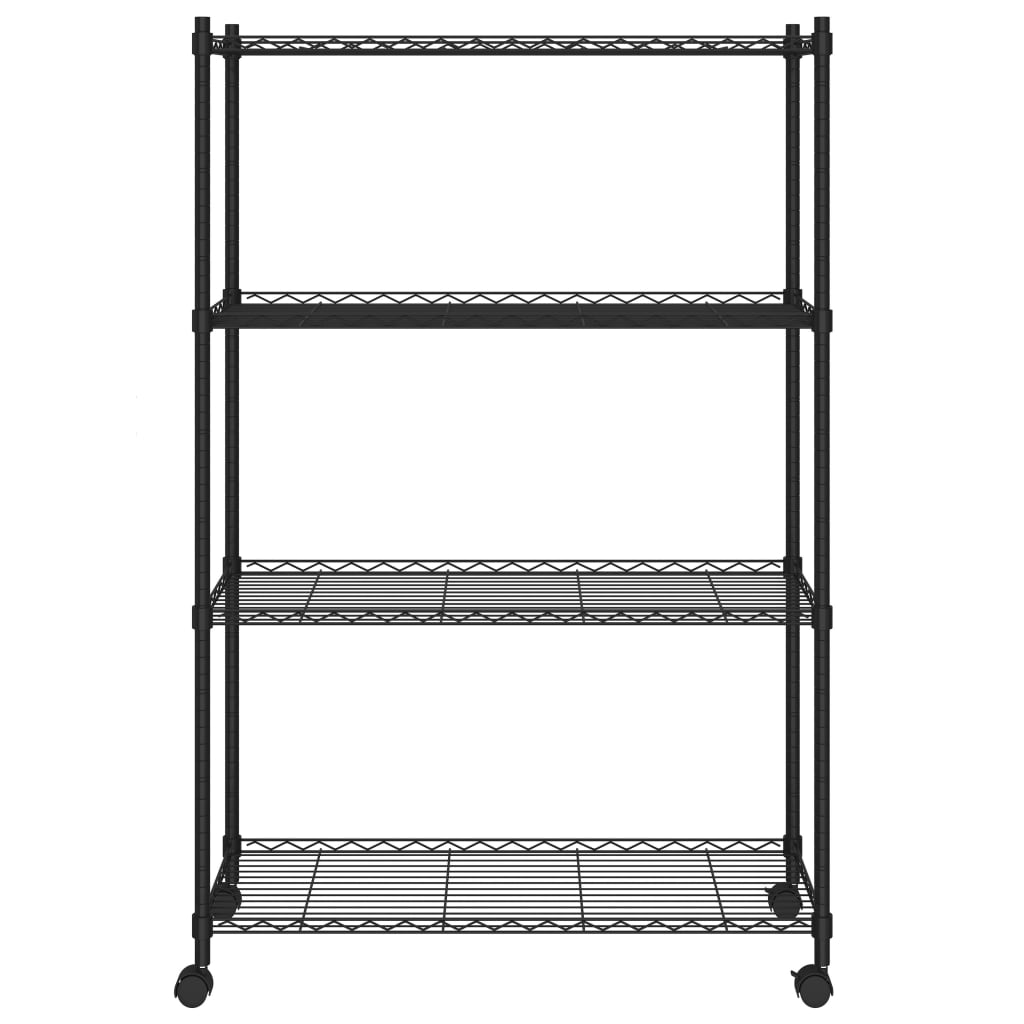 Black utility clearance shelf