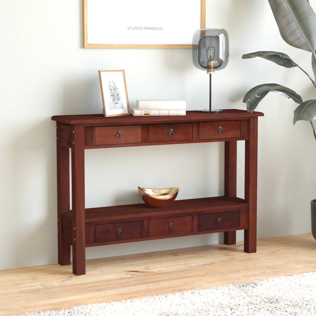 Mahogany wood on sale console table