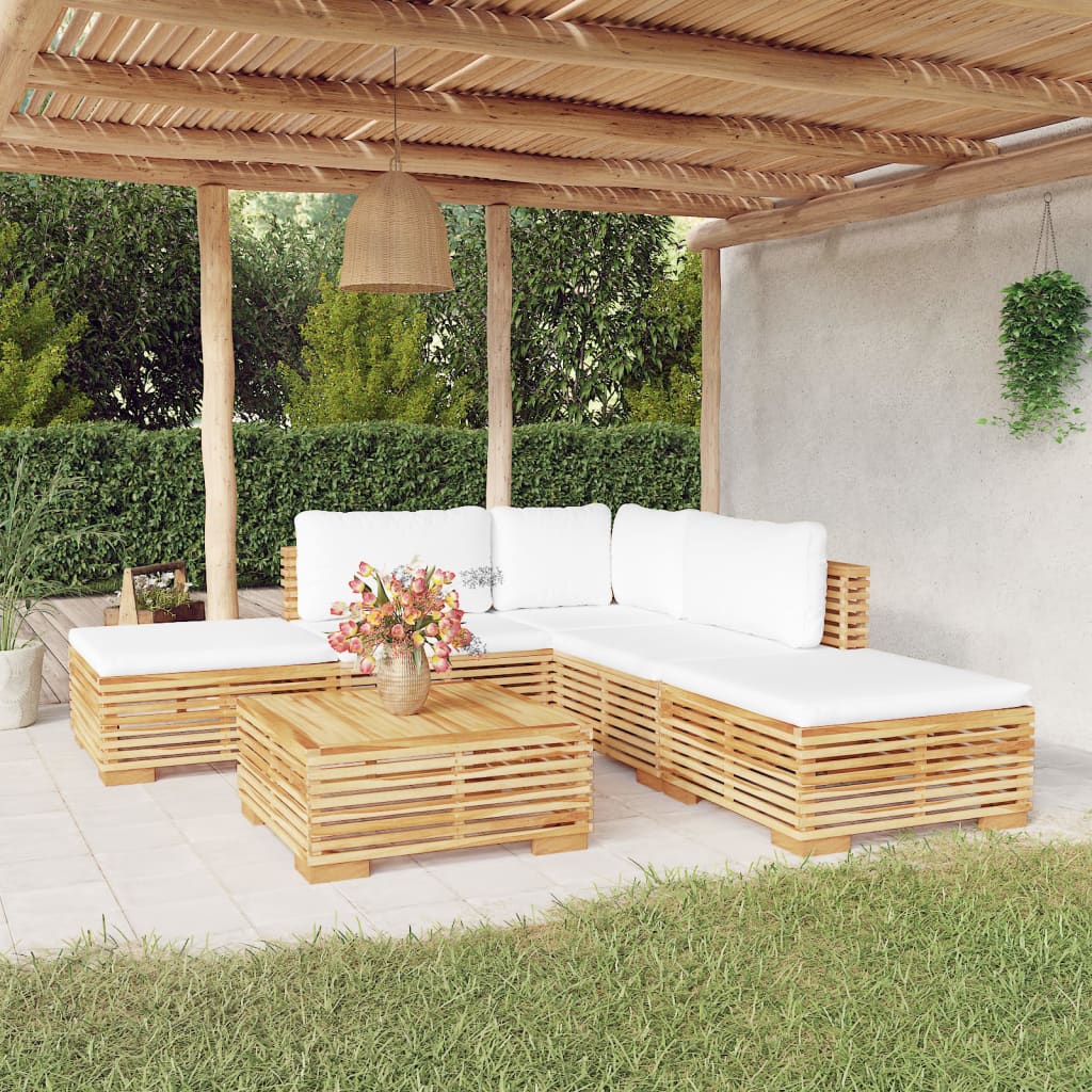 6 piece outlet garden lounge set