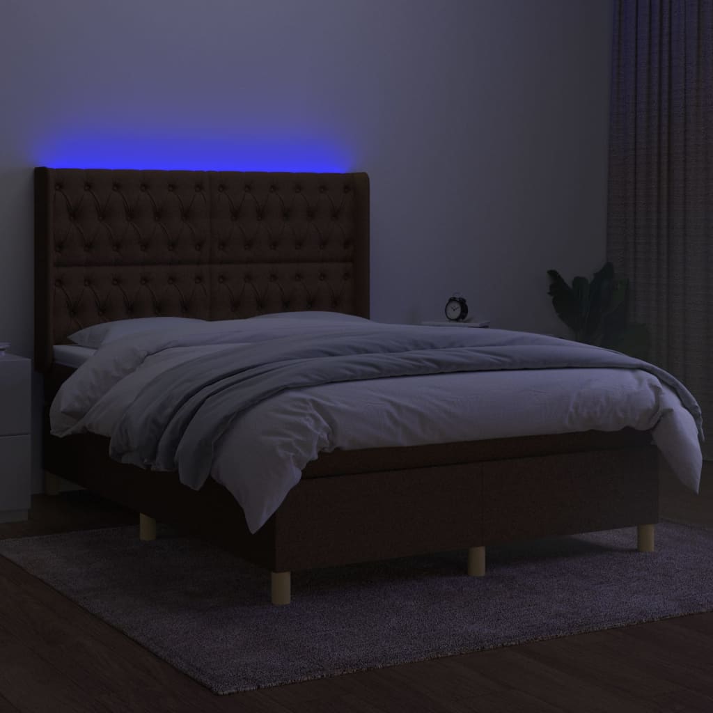 Led lights deals around headboard