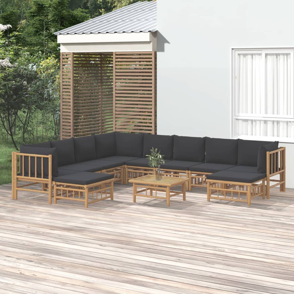 Bamboo garden on sale lounge set