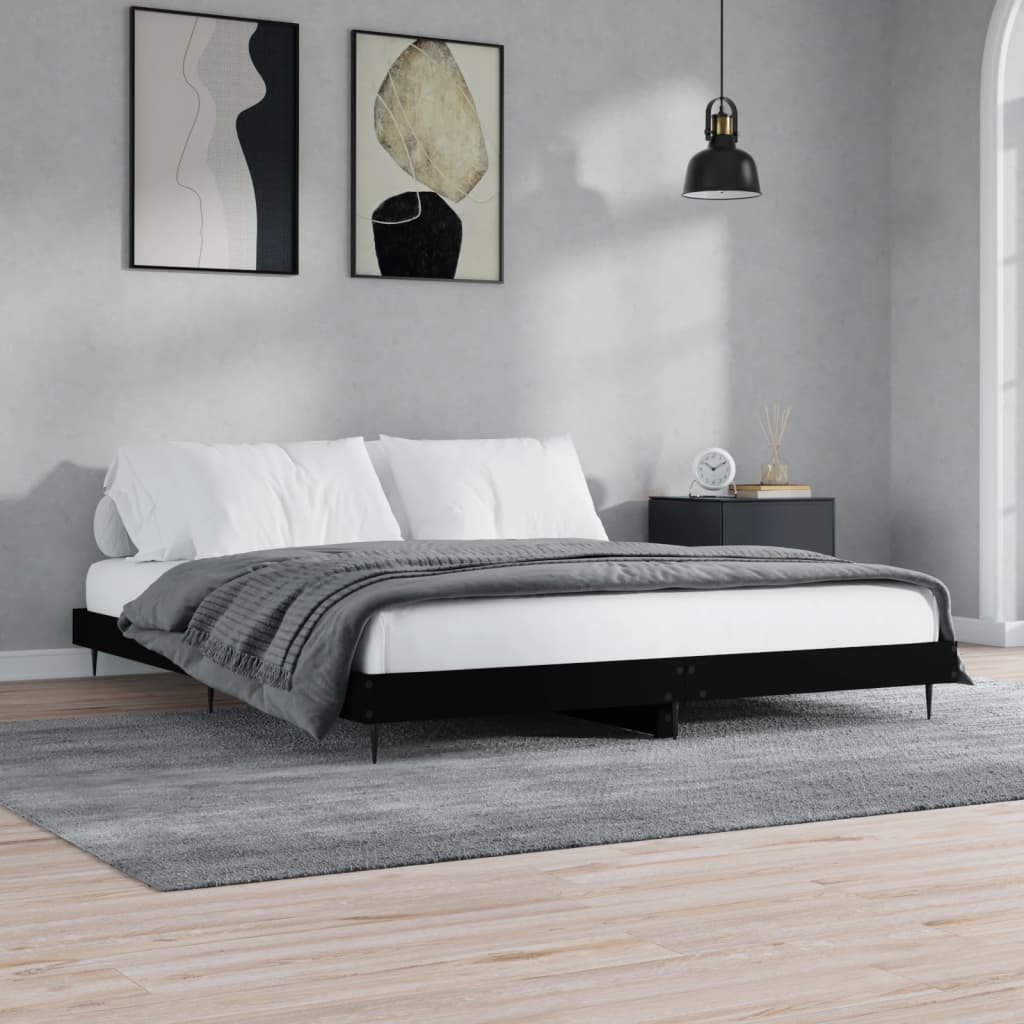 Bed black deals frame