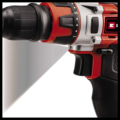 Einhell TE-CD 12/1 3X-Li Cordless Drill Driver With Battery And Charger | 30Nm, 2-Speed, 10mm Drill Chuck | Combi Drill With 39 Piece Drill Bit Set