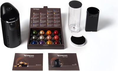 Nespresso Vertuo Plus XN900840 Coffee Machine by Krups, Black & Chrome [Energy Class A]