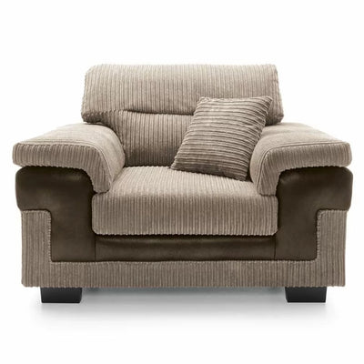 Samson Corded Fabric Armchair