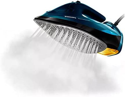 Philips Azur Advanced Steam Iron with OptimalTEMP, 240g steam boost, 3000W and  smart Quick Calc Release -  GC4938/20