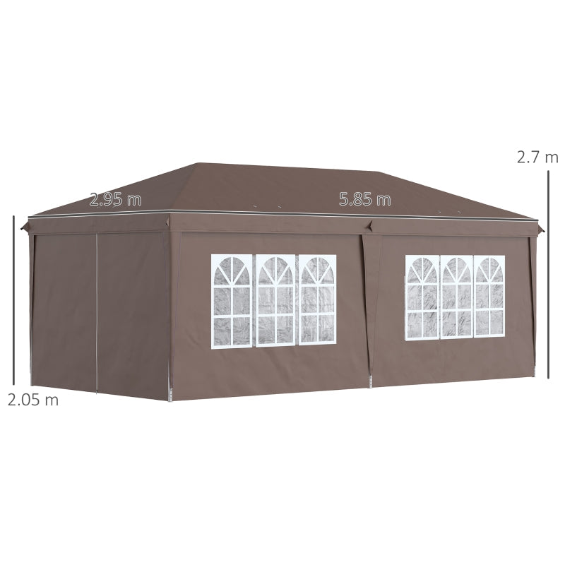 Pop Up Gazebo With Sides And Windows