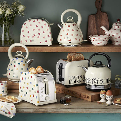 Russell Hobbs 28350 Emma Bridgewater Pink Hearts 4 Slice Toaster