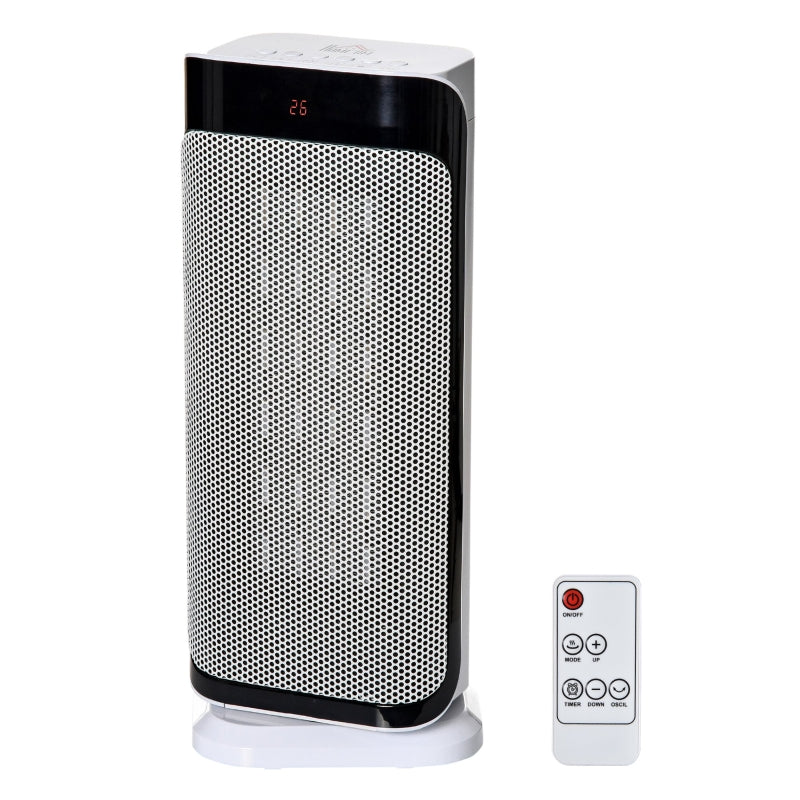 Portable Oscillating Ceramic Space Heater