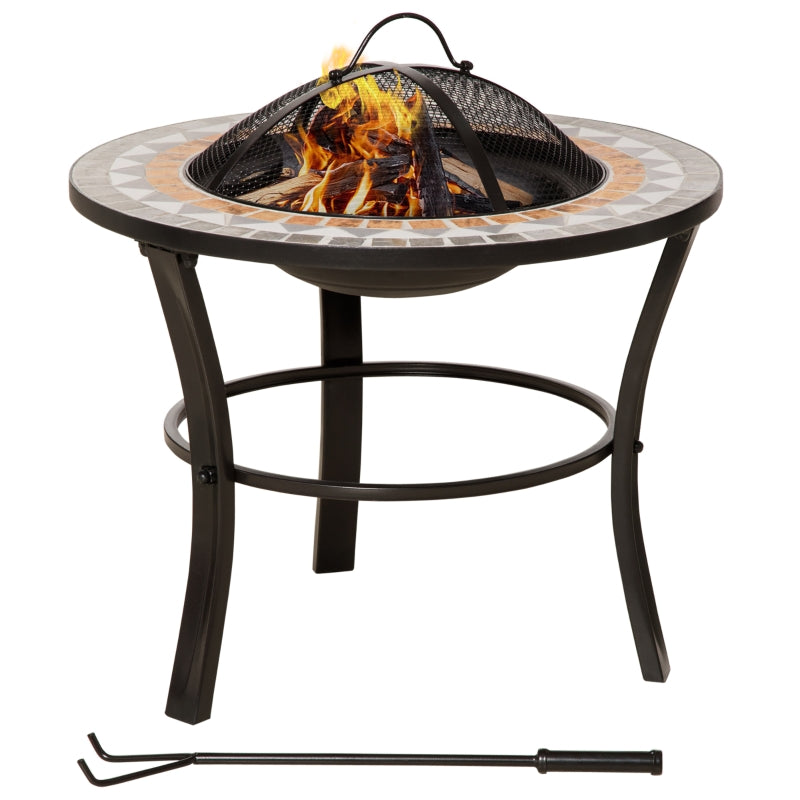 60cm Outdoor Fire Pit Table