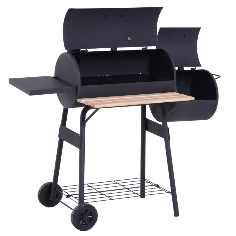 Portable Charcoal BBQ Grill-Black