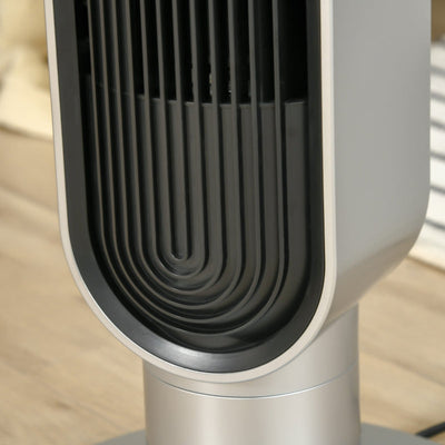 39 Anion Freestanding Tower Fan Cooling , Silver