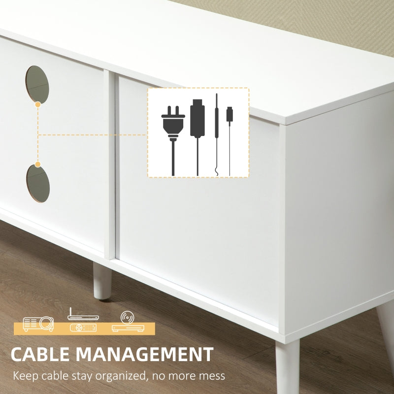 TV Unit With Storage For TVs Up 50&