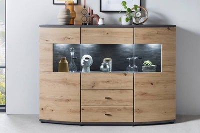 Delanes Sideboard Display Cabinet 160cm