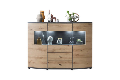 Delanes Sideboard Display Cabinet 160cm