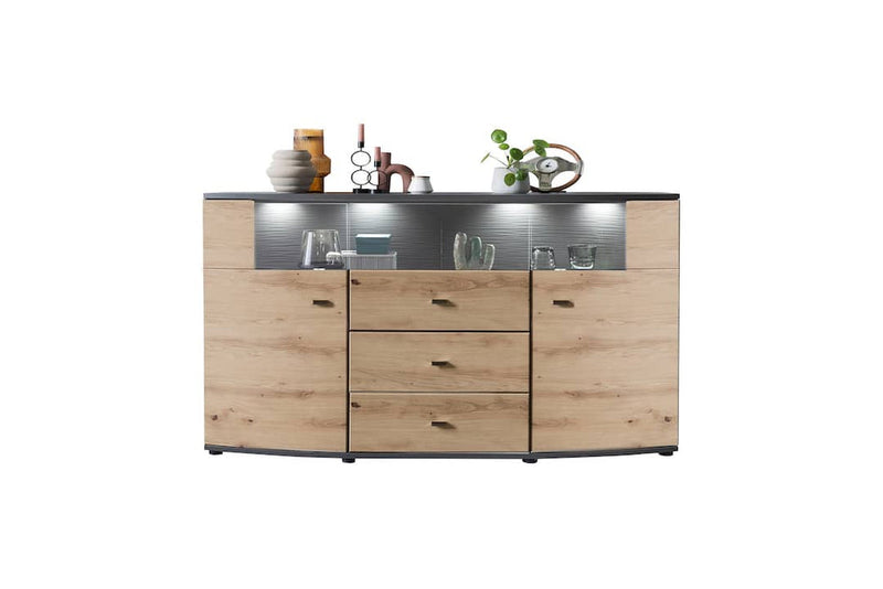 Delanes Sideboard Display Cabinet 160cm