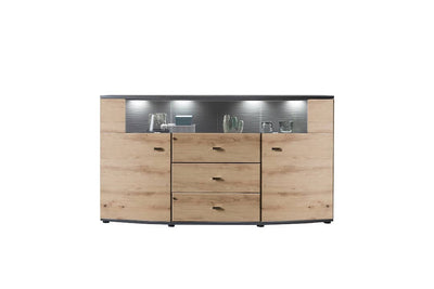 Delanes Sideboard Display Cabinet 160cm