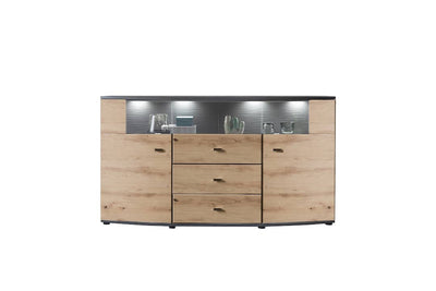 Dera 85 Display Sideboard Cabinet 160cm