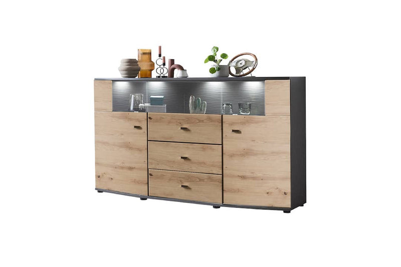 Delanes Sideboard Display Cabinet 160cm