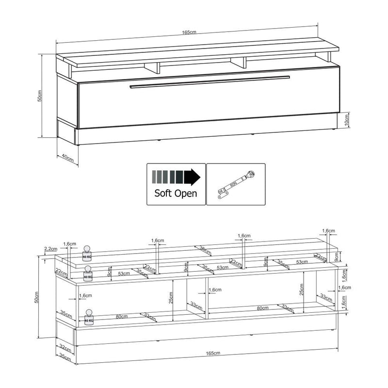 Sanus Wall Entertainment Unit