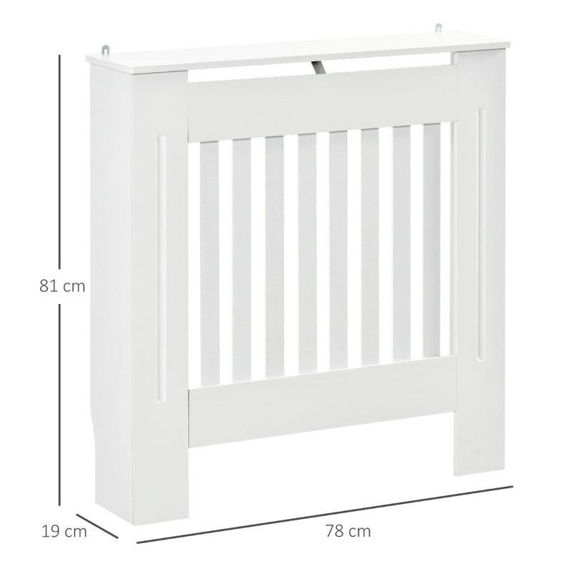 MDF Radiator Cover 78Lx19Wx81H Cm -White