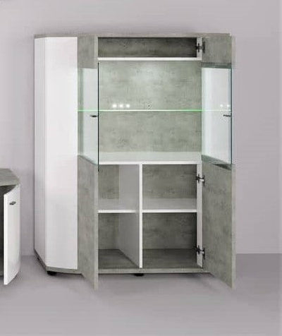 Rondo Display Cabinet 30 [Concrete Grey]