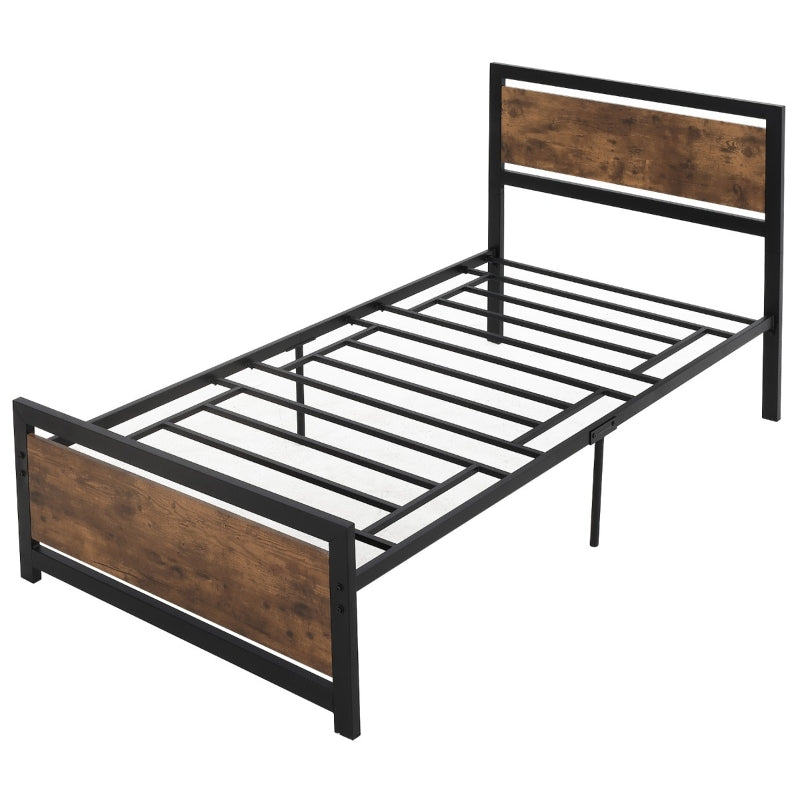 Single Size Metal Bed Frame